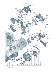 079109507R-Chain tensioner F  4L-9-013 500 *
