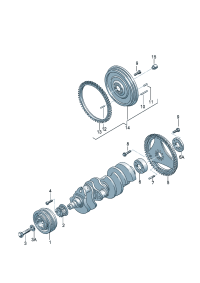 077105251Q-Pulley, belt Damper