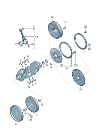 079105591AFGLB-Bearing (yellow)