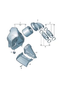 4G0133836AF-AIR CLEANER