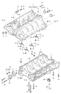 94810100110-Case crank None: Piston Porsche panamera:     Piston Deprecated parts