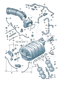 079198717-Seal, air intake pipe