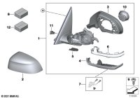 51165A59964-Mirror-outside heated rh