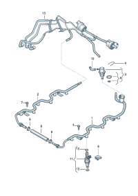 07C906031C-INJECTOR,GASOLINE-JETTA IV