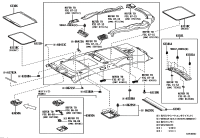 6331008P80B1-HEADLINING ROOF