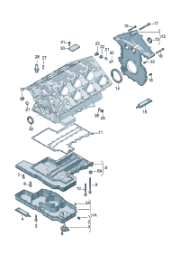 07C103803K-Fitting-oil pan upr