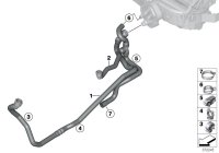 64219179582-Coolant hose feed