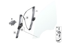 51337281885-WINDOW LIFTERW/OMOTOR FRTLH X5