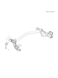 42655156-Axle (incl 2), rear