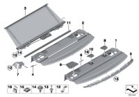 51467301959-Holder, back window tray
