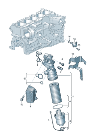 07K115397G-BRACKET-OIL FILTER
