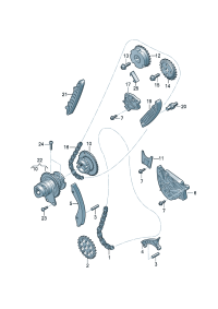 07K109469K-SLIDING RAIL/CHAIN-S(W221)