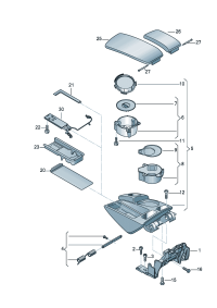 4L0864283F-BRACKET-ENGINE SUPP*