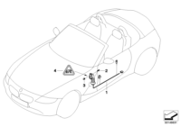 61129232415-Wiring harness-dr driver