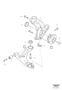 32211429-Control arm lh