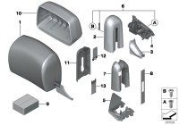 52107259368-Headrest leather rh