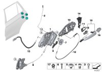 51227293617-Lever, rear door, rh/lh