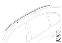 51137184449-Mldg roof paint lh