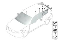 51312458460-Sensor, windshield rain