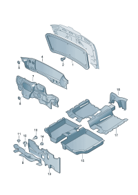 6QD863923-Damper, transverse bulkhead