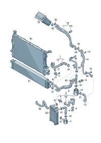 4G0122058D-WATER HOSE