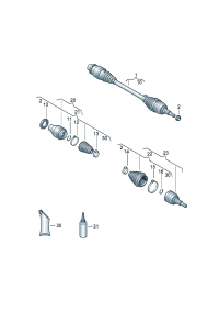 0A5409343B-Sprag shaft