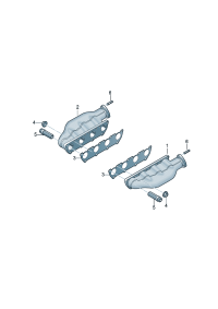 077253033T-MANIFOLD ASSY-EXH.,*