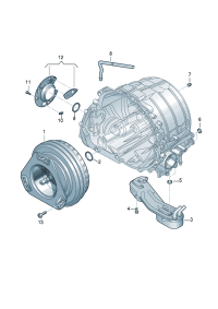 09E409061-OIL COOLER/AUDI A6/A7/A8