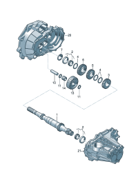 0CF311103S-Shaft, drive
