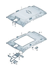 2GD867501C-Molding a roof  For car models with USB-junction ? D-24.09.2019