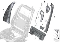 52107325061-Mldg assy-fr s/belt lh