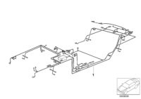 61116938120-Cable trunk assy