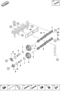 0PB109259C-Actuator Camshaft