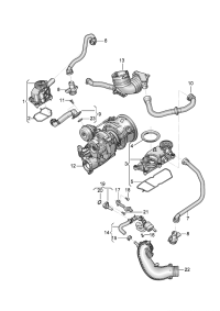 0P2103211F-PORSCHE CAYENNE VENT LINE