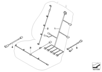 61129118469-Wiring set body lumbar support