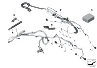61129313656-Wiring set, trunk lid