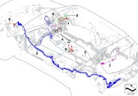 61129306094-Wire set, glove box