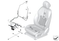 61129390295-Wiring standards-seat belt memory rh