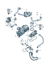 0P2103211C-Pipe Porsche panamera: Pay attention to the repair manual   D-26.09.2019 -30.11.2021
