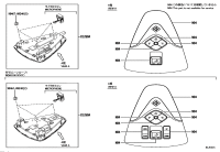 81260F4211B0-BOX ASSY, ROOF CONSO