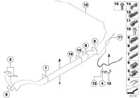 34326853590-COOLING PIPE/E34/39/E38/X5