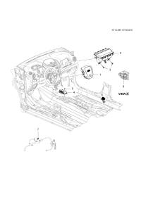 42643829-Air bag of steering wheel