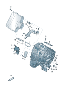 0EF907447B-Grommet High voltage wire, traction motor