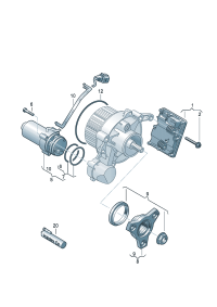 0AY907554J-Contler unit-all wheel drive Servicekit