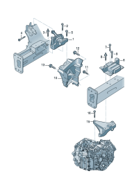 3QD199117-ENGINE MOUNT BRACKET