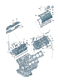 078103471T-Cover, cylinder head F  4B-2-200 000