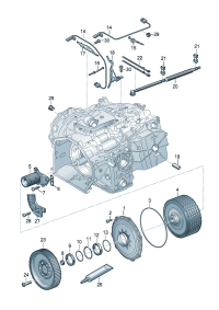 0BZ141029A-Clutch, multi-disc Transmission, double clutch  D  -21.07.2014