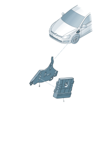 22G927163-Bracket, Cont unit, a/t