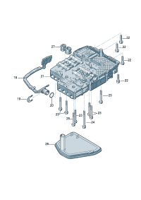 09F927363-Harness, for 6th speed Ata  Mech unit
