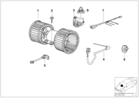 64116972109-Sensor assy., evaporator